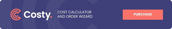 Costy | Cost Calculator and Order Wizard - 3